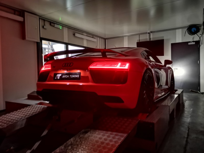Image of Audi R8 V10 Rolling Road Tuning